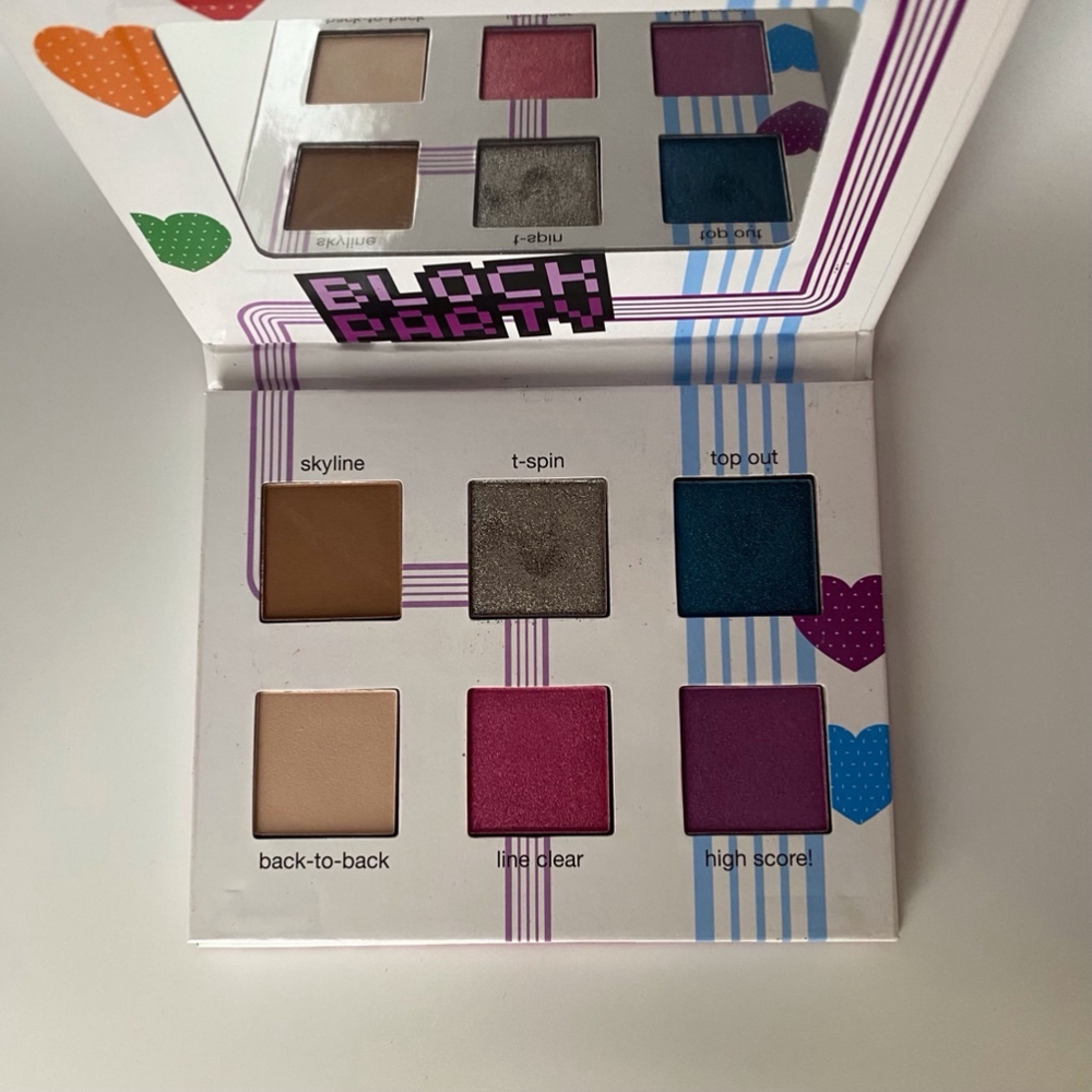 TETRIS x IPSY Block Party 6 Eyeshadow Palette Makeup LIMITED EDITION